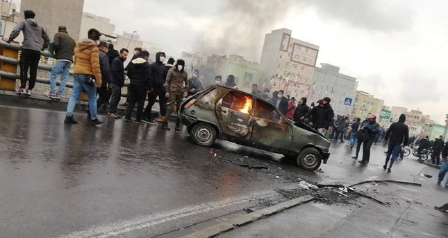Iranians protest rise in fuel prices, Ayatollah blames enemies
