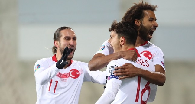 Turkey beat Andorra 2-0 in last match of Euro 2020 qualifiers