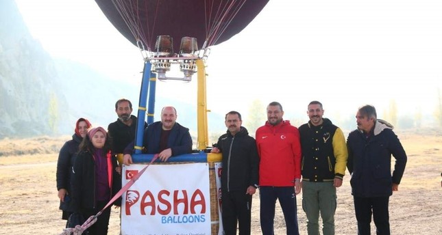 First domestic hot air balloon takes flight in Cappadocia