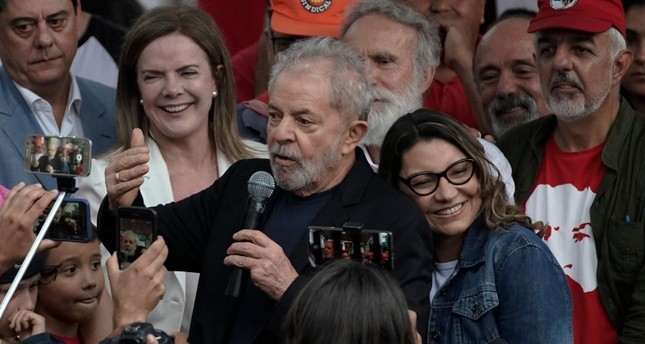 Brazil's ex-president Lula released from imprisonment