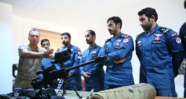 تركيا تنظم دورة تدريب خاصة لمجموعة من القناصة القطريين