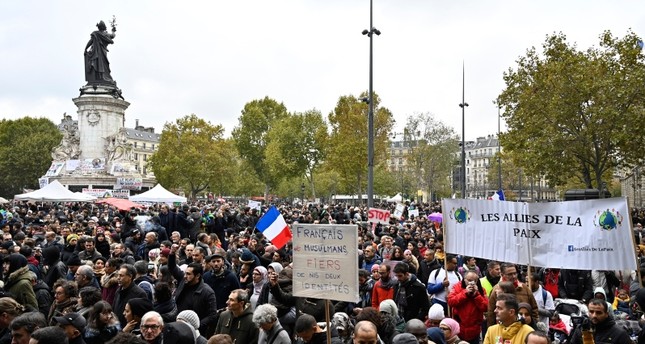 French people march against Islamophobia amid rising hateful rhetoric…