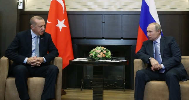 Erdoğan, Putin discuss Syria, trade in phone call