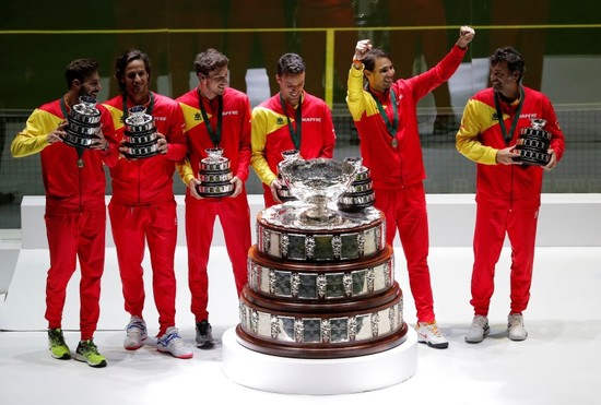 Spain defeats Canada to win Davis Cup title