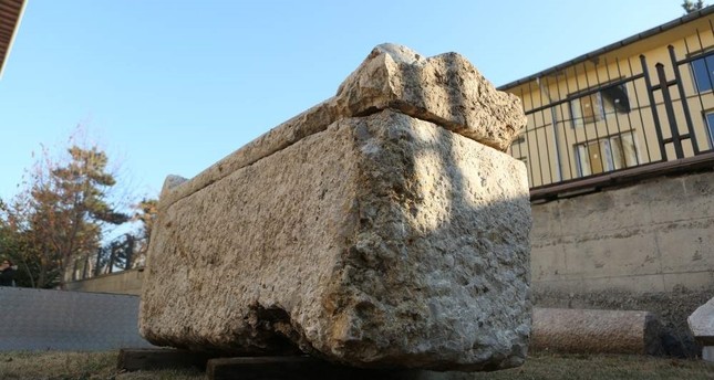 2,000-year-old sarcophagus with female skeleton found in Turkey