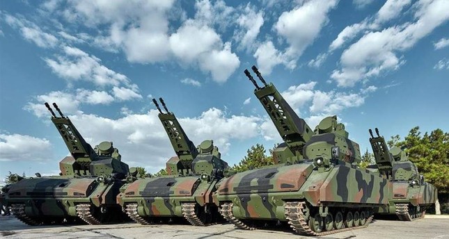 Turkish army receives 10 more domestic low-level air defense systems