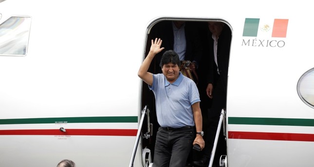 Morales lands in Mexico after coup, says Mexican authorities saved his…