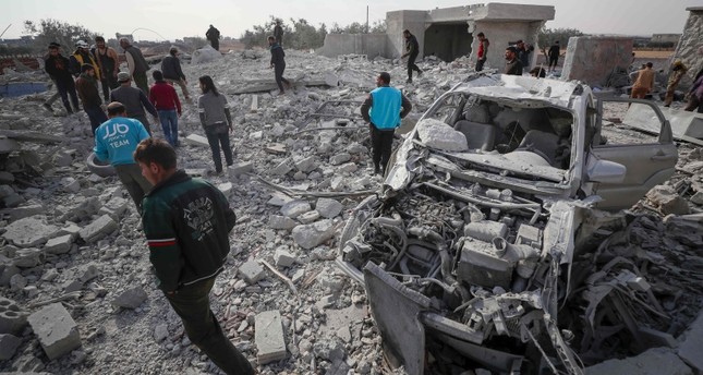 100 قتيل بينهم 37 طفلاً حصيلة هجمات النظام السوري وحلفائه على منطقة…