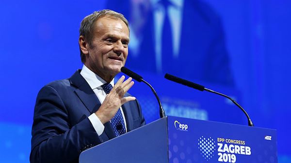 Donald Tusk elected head of European People’s Party