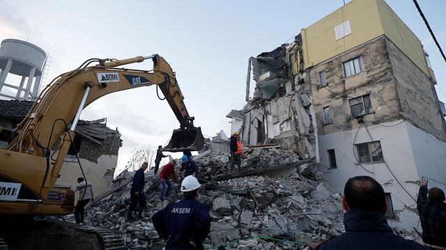 Turkey conveys condolences to Albania over quake
