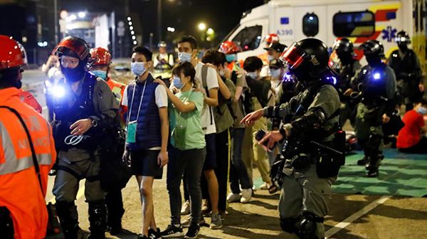 China tells US and Britain to stop interfering in Hong Kong affairs