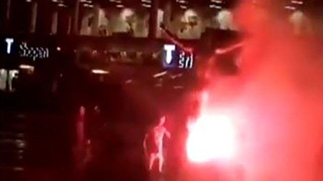 Malmö'de Zlatan'ın heykelini yaktılar