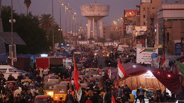 Two killed and 38 wounded in Baghdad protests