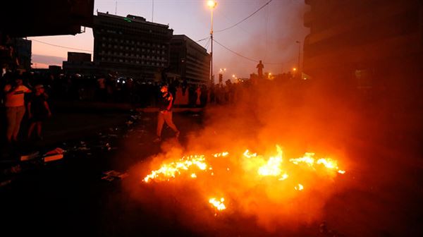 Two killed, 35 wounded in Baghdad protests