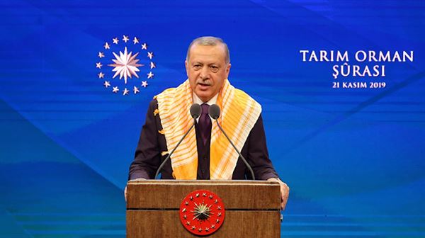 أردوغان: تركيا الأولى أوروبيا والسابعة عالميا في الناتج الزراعي