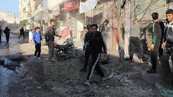 إصابة 4 مدنيين في هجوم 'ي ب ك' الإرهابي على اعزاز السورية