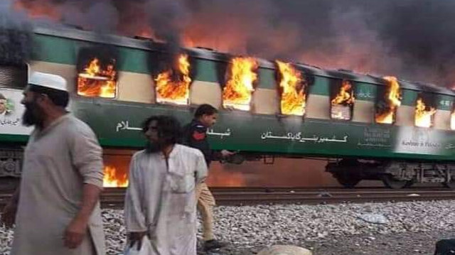 Death toll from train fire climbs to 74 in Pakistan