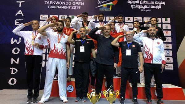 تركيا تحرز 5 ذهبيات و3 فضيات في بطولة فلسطين الدولية للتايكواندو