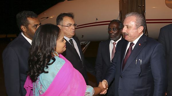 شنطوب يصل جيبوتي لحضور مؤتمر الاتحاد البرلماني الإفريقي