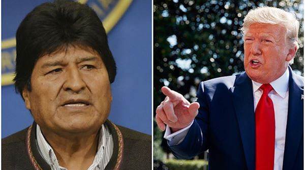 Trump says Morales’ resignation warning sign to others