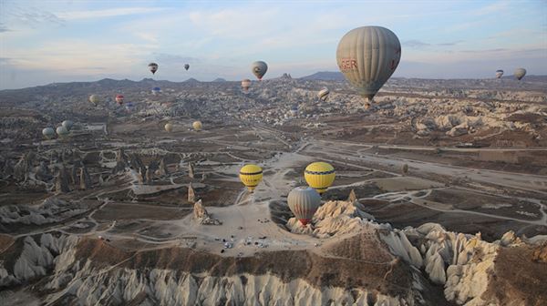 Turkey sees 14.5% surge in number of foreign visitors