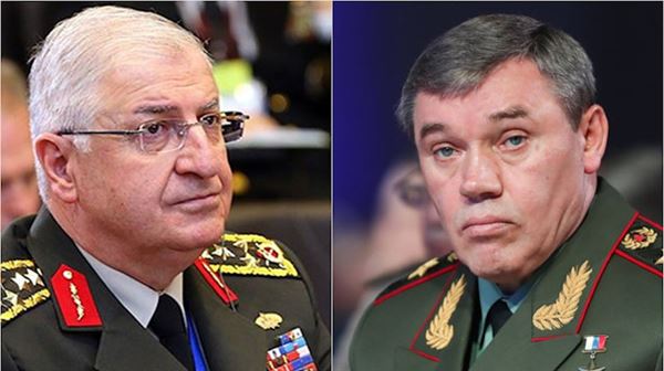 Turkish, Russian military chiefs discuss Syria on phone