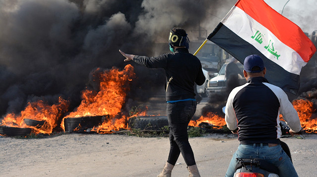 Irak'ta hükümet karşıtı gösterilerde 2 kişi öldü, 35 kişi yaralandı