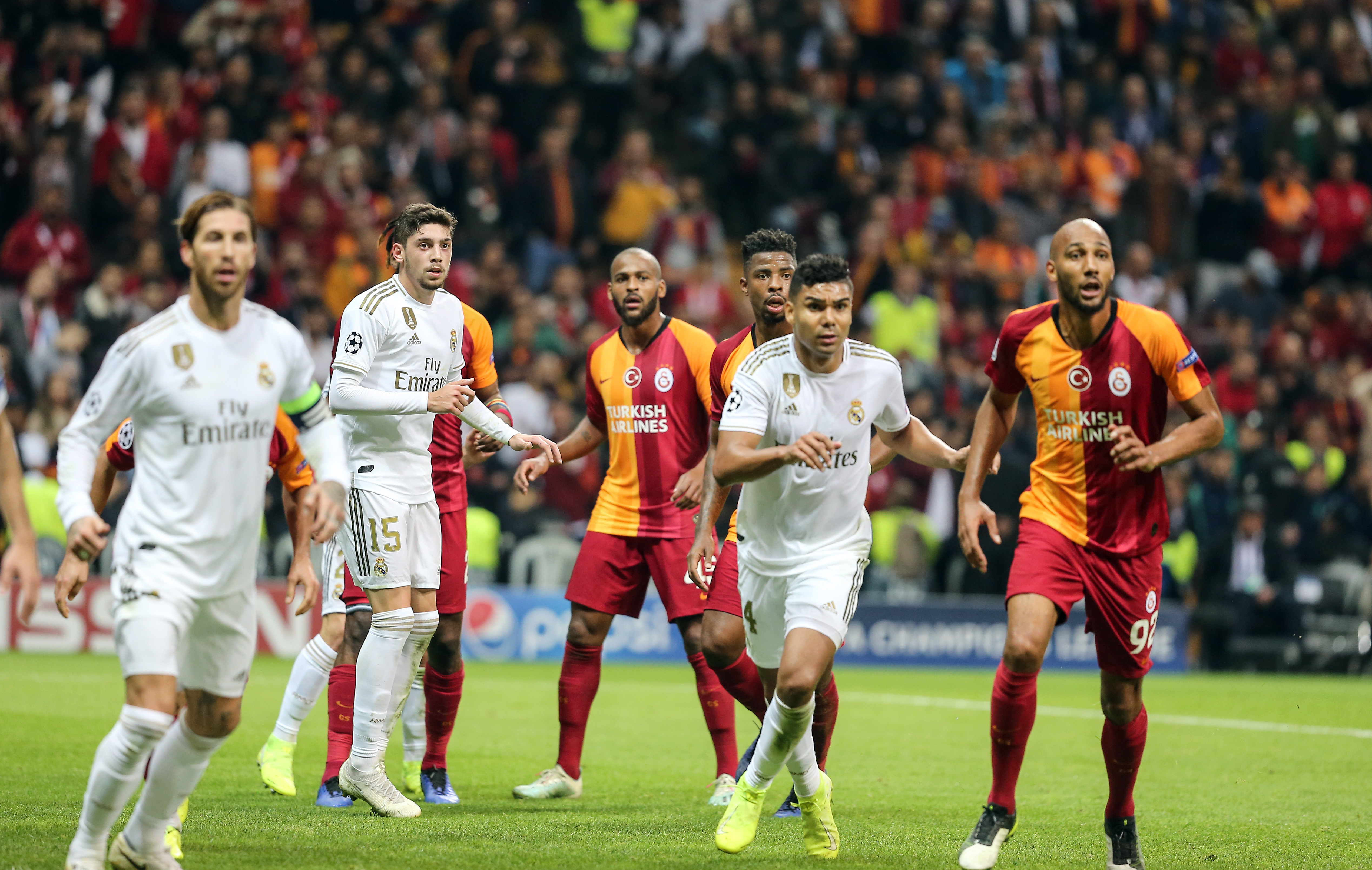 Galatasaray, Real Madrid'e sahasında 1-0 kaybetmişti.