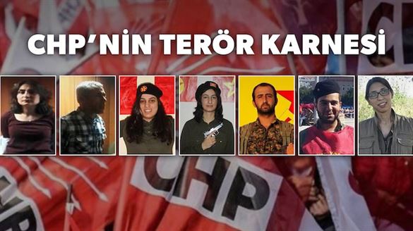 CHP'li siyasetçilerin arka çıktığı PKK'lı ve DHKP-C'li teröristler