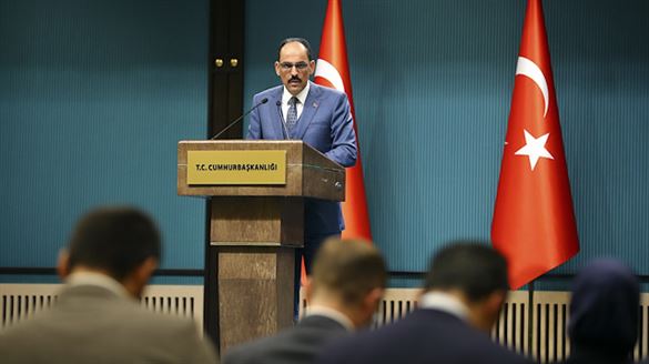 Cumhurbaşkanlığı Sözcüsü İbrahim Kalın: Siyanür kullanılarak yapılan eylem toplu intihar değil cinayettir