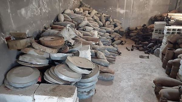 Turkey discovers 50 anti-tank mines planted in Syrian school by YPG…