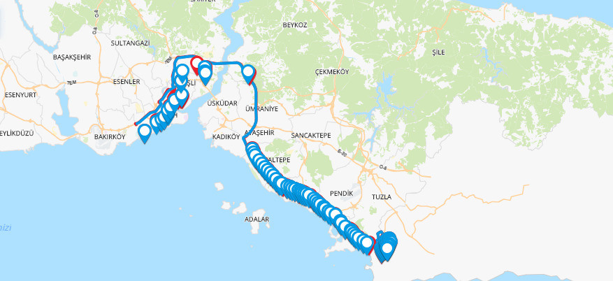 Bir İstanbul klasiği: Avrupa ile Asya'yı birleştiren en uzun otobüs…