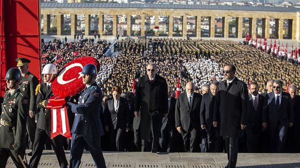 بمشاركة أردوغان.. مراسم رسمية إحياء لذكرى وفاة أتاتورك