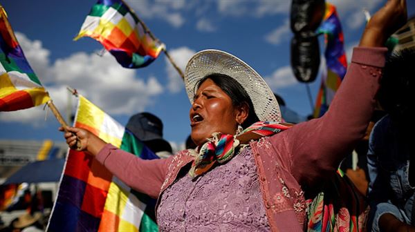 World leaders divided over Bolivia crisis