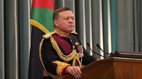 ملك الأردن: أعلن فرض سيادتنا الكاملة على منطقتي الباقورة والغمر