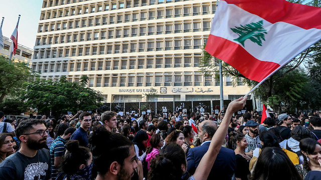 Lübnan'da ABD protestosu: Sömürü istemiyoruz