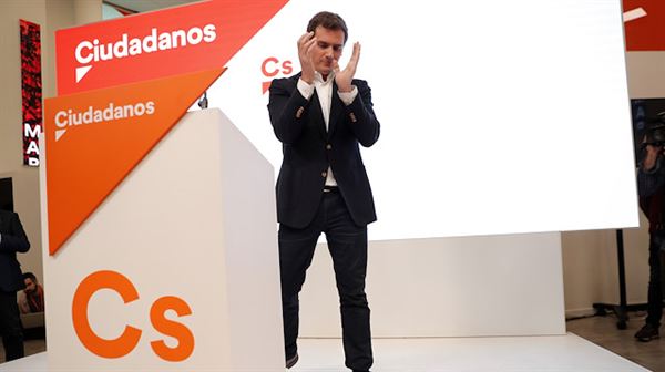 Spain's Rivera steps down as lawmaker and Ciudadanos party leader