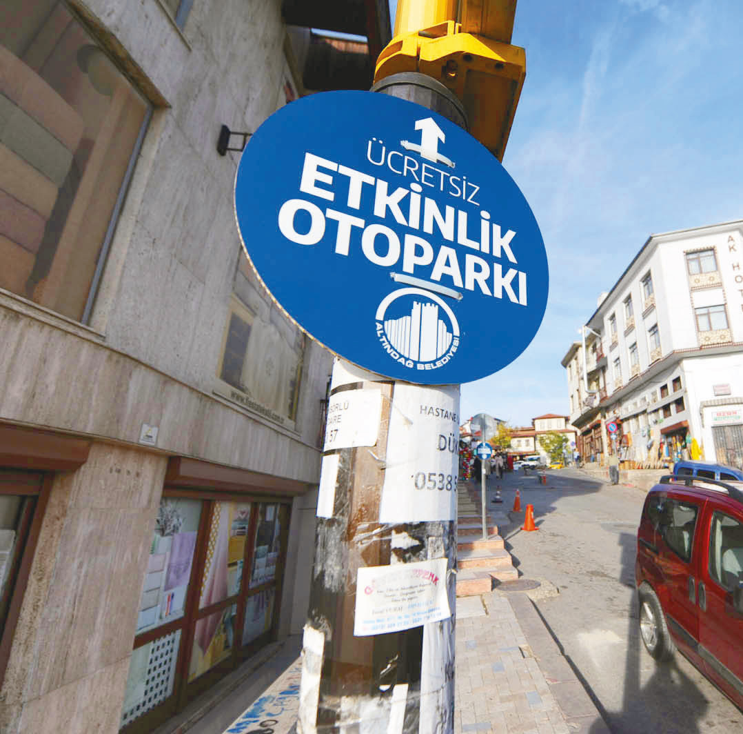 Ankara Kalesi’ne ücretsiz otopark