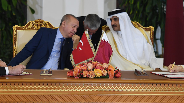 Türkiye-Katar Yüksek Stratejik Komite 5. Toplantısı’nda Türkiye ile…