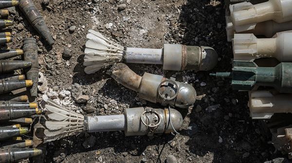 Hundreds of rocket launchers, IEDs seized in N Syria
