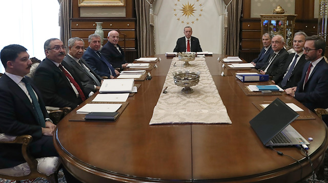Yüksek İstişare Kurulu, Erdoğan başkanlığında toplandı