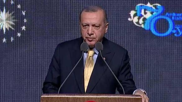 Cumhurbaşkanı Erdoğan Ankara'da konuşuyor