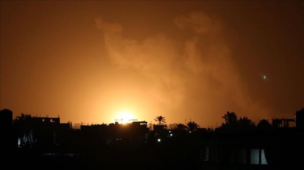 Israeli warplanes pound southern Gaza