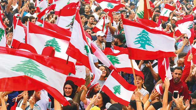 Lübnan’da Erdoğan’a destek sloganı
