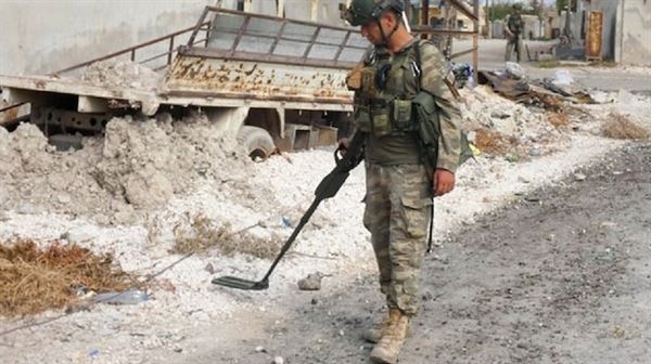 Turkey destroys hundreds of mines, IEDs in Syria operation