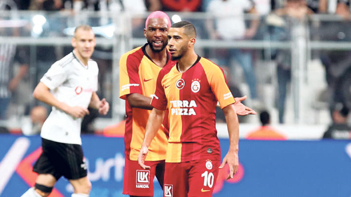 Galatasaray'da Babel ve Belhanda, Beşiktaş maçında kısa bir tartışma yaşamıştı.