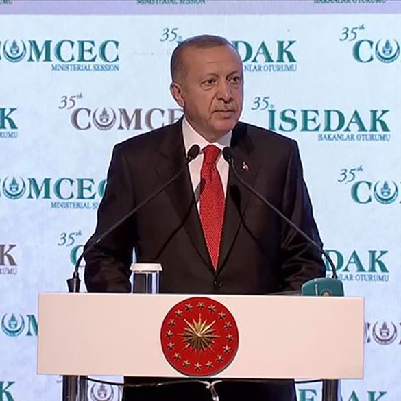 Erdoğan, 35. İSEDAK Toplantısı Açılış Töreni'nde konuştu: Arnavutluğa…