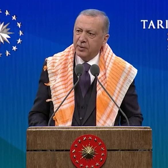 Cumhurbaşkanı Erdoğan: 16 bin 500 ton kapasitelik tarıma dayalı su ürünleri yetiştiricilik bölgesini kuruyoruz