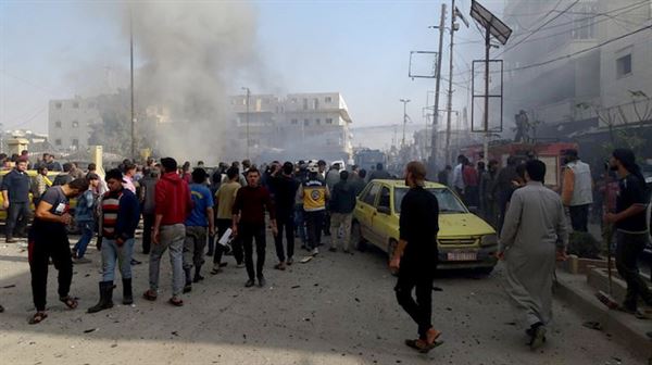 Bomb attack kills 10 in northern Syria