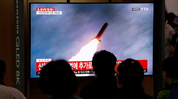 N.Korea fires unidentified projectiles, says S.Korea military